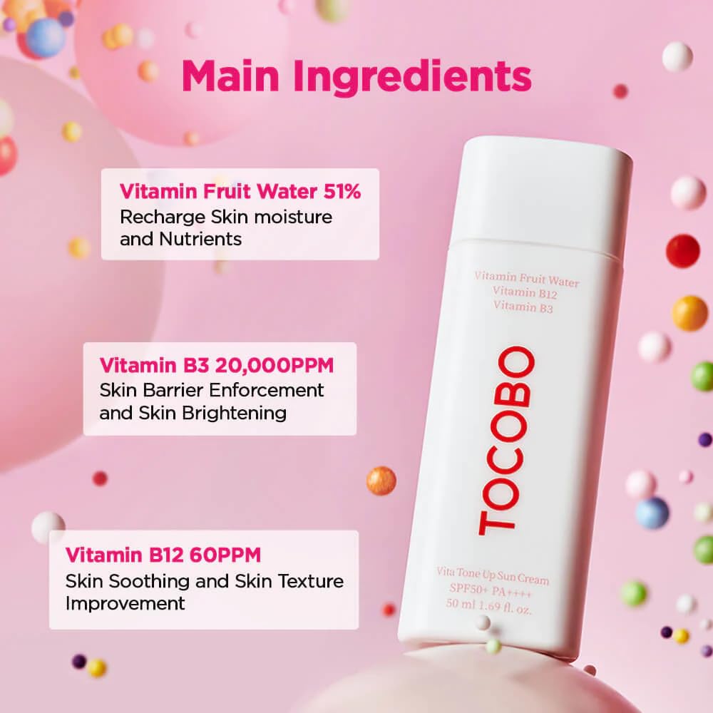 TOCOBO - Vita Tone Up Sun Cream