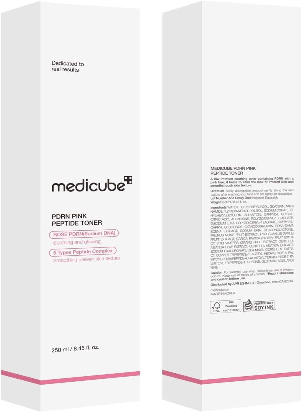 medicube - PDRN Pink Cica Soothing Toner