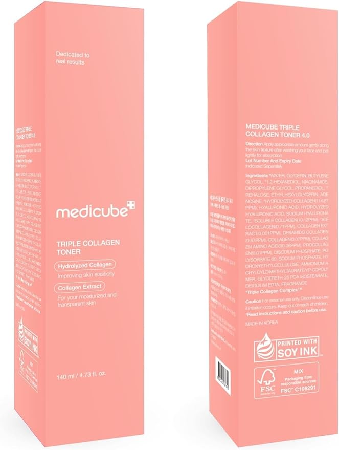 medicube - Triple Collagen Toner - Tonique