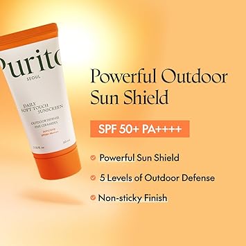 PURITO Daily Soft Touch Sunscreen SPF50+ PA++++
