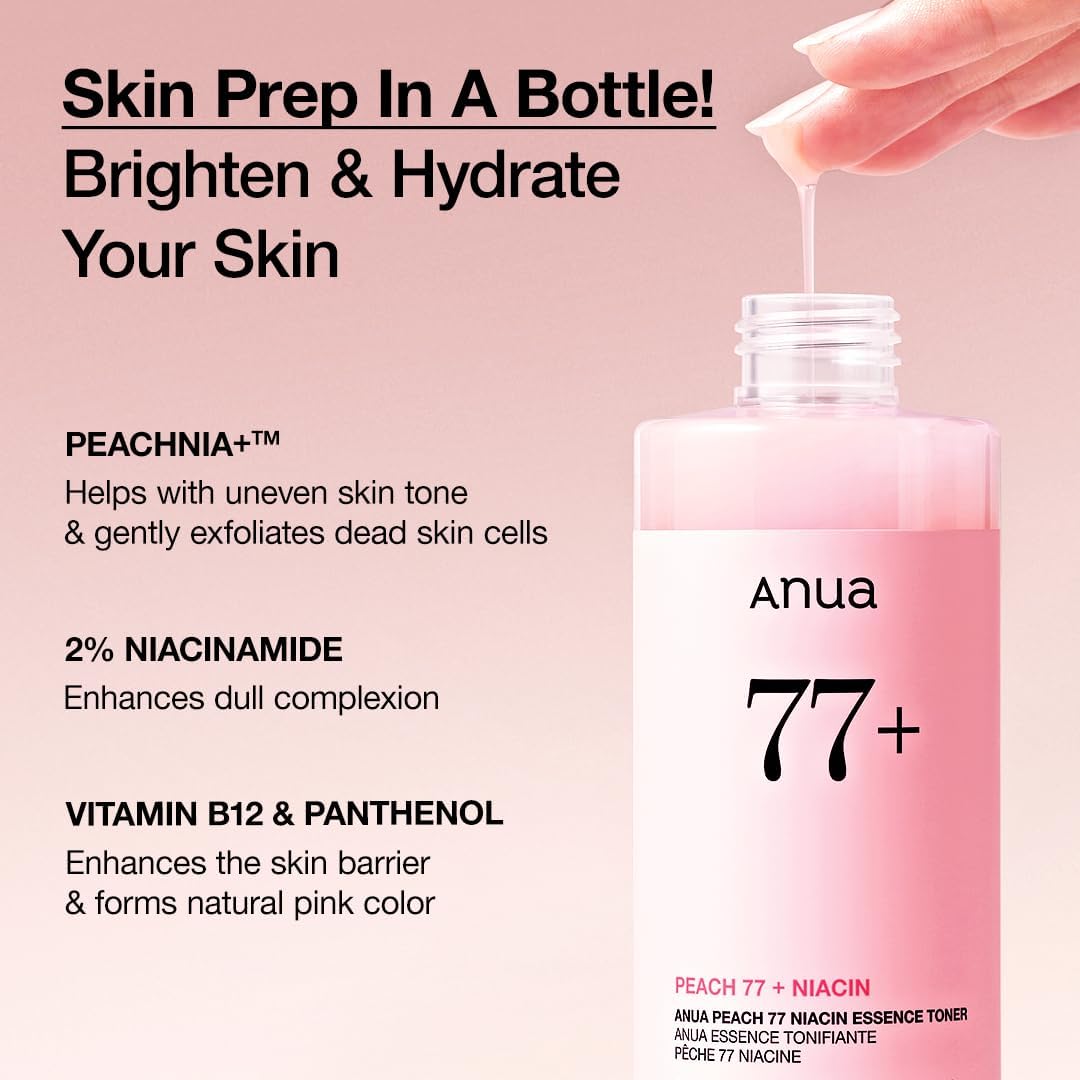 Anua - Peach 77 Niacin Essence Toner