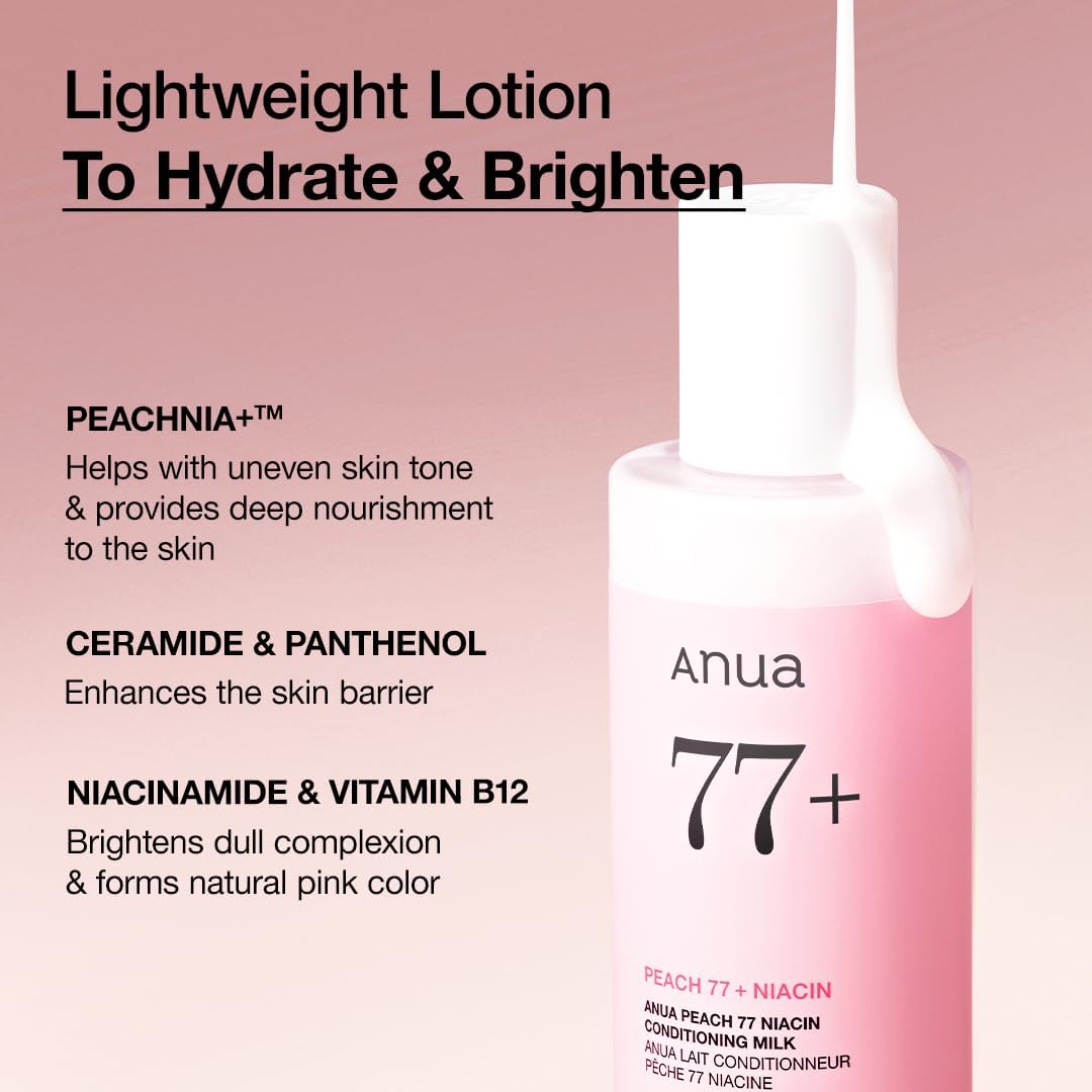 Anua - Peach 77 Niacin Conditioning Milk