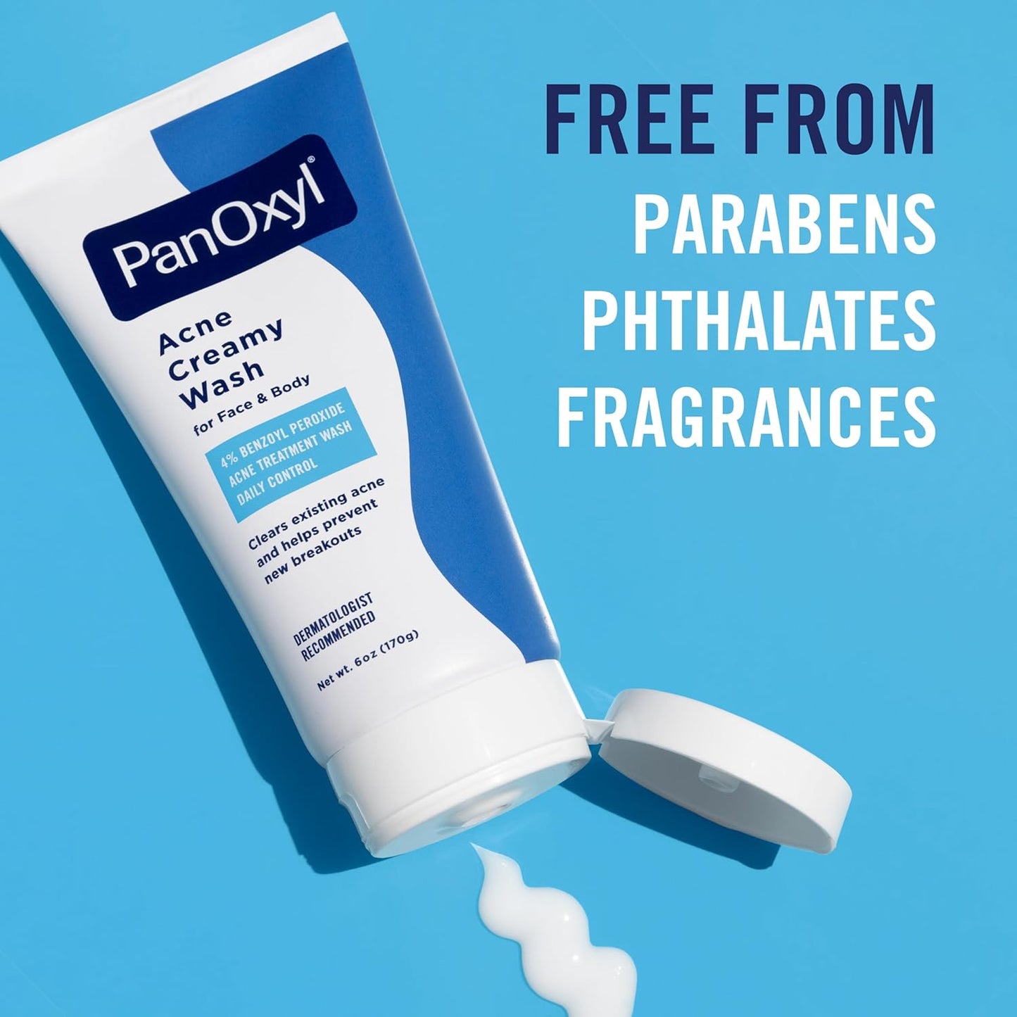 PanOxyl Acne Creamy Wash Peroxyde de Benzoyle 4%