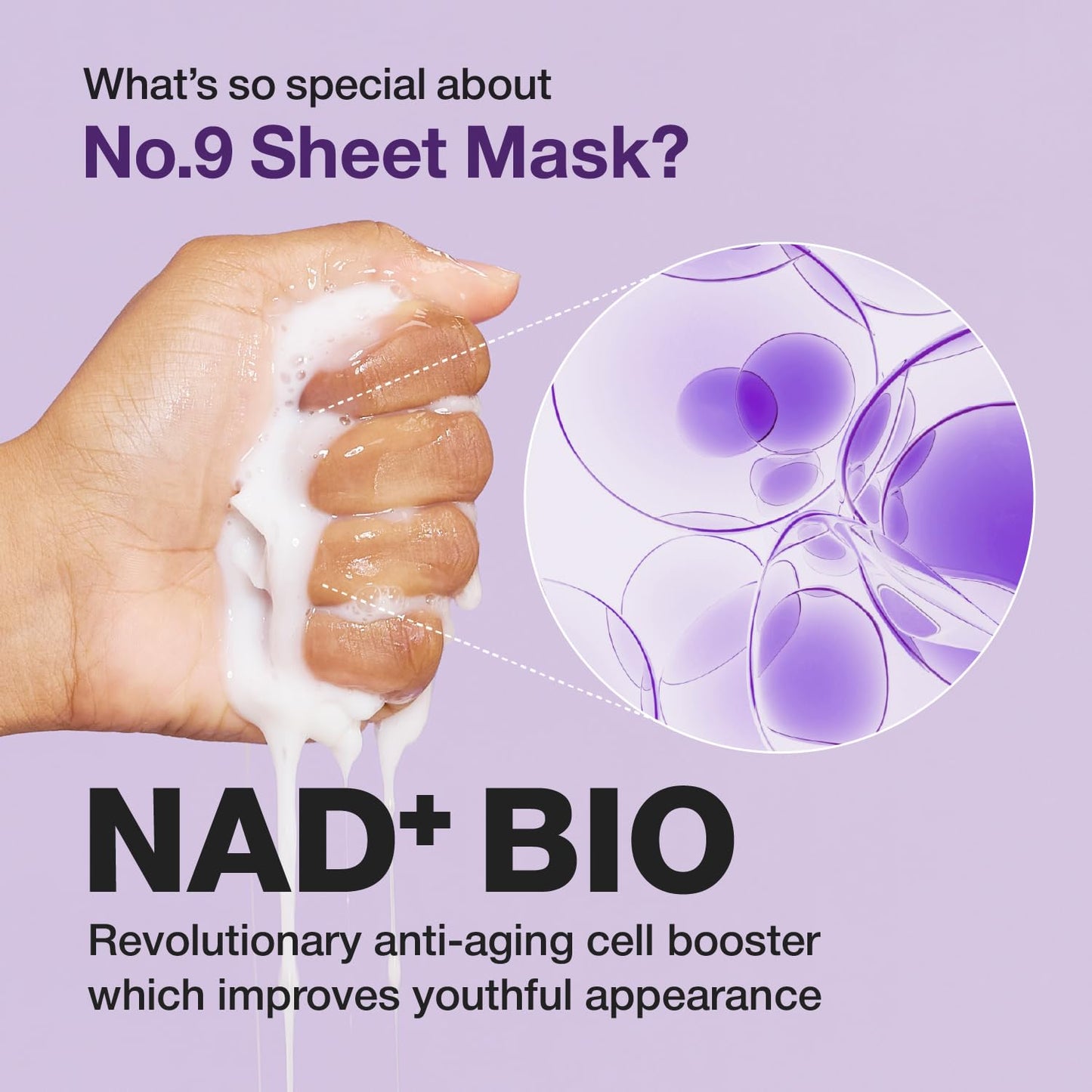 numbuzin - No.9 NAD Bio Lifting-sil Full Face Mask Set
