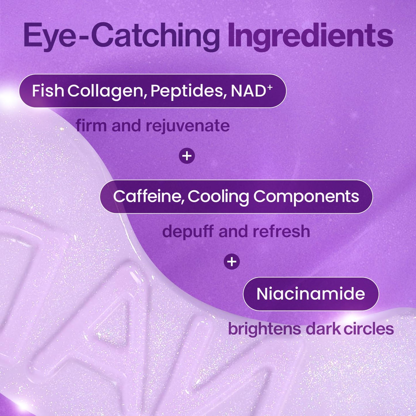 numbuzin - No.9 NAD+ Collagen Under Eye Patches