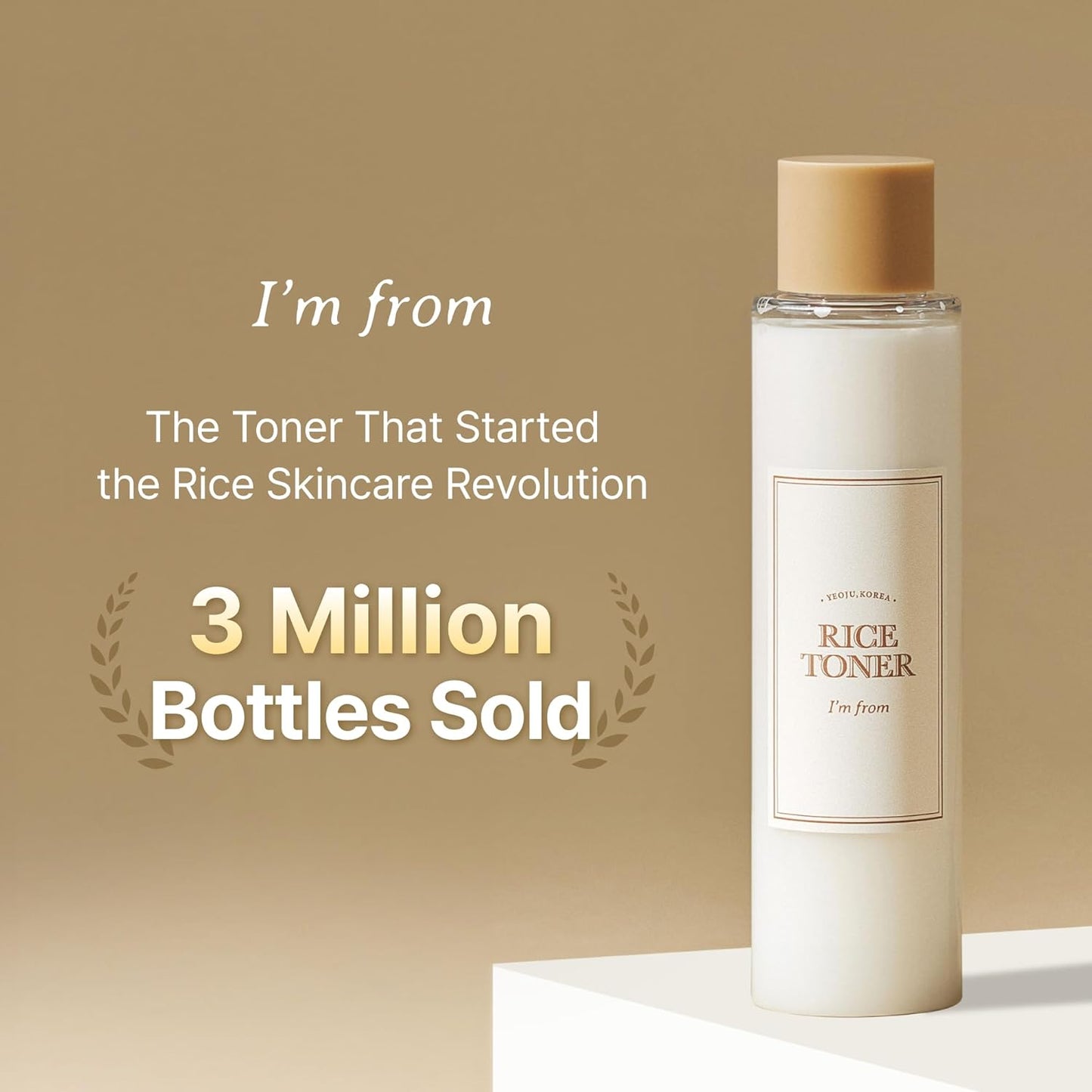 I'm from - Rice Toner