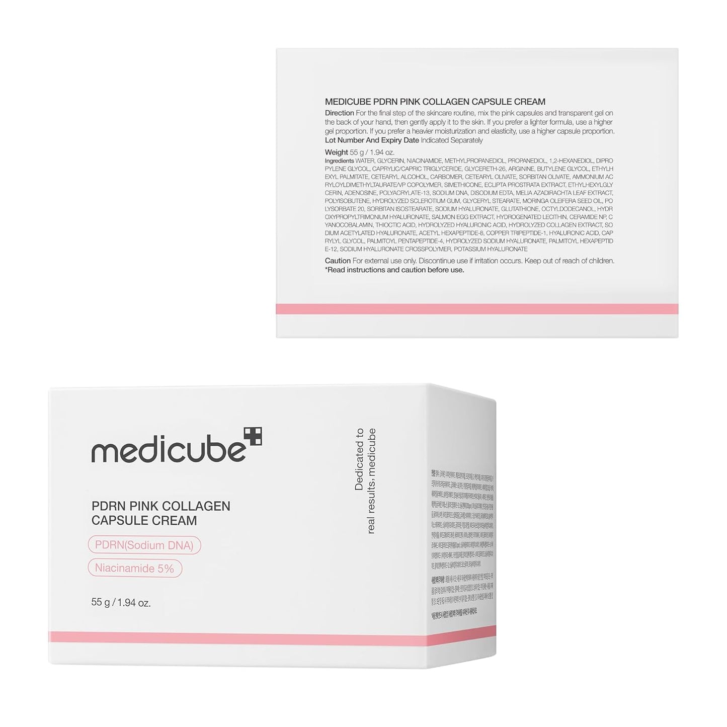 medicube - PDRN Pink Collagen Capsule Cream - Crème
