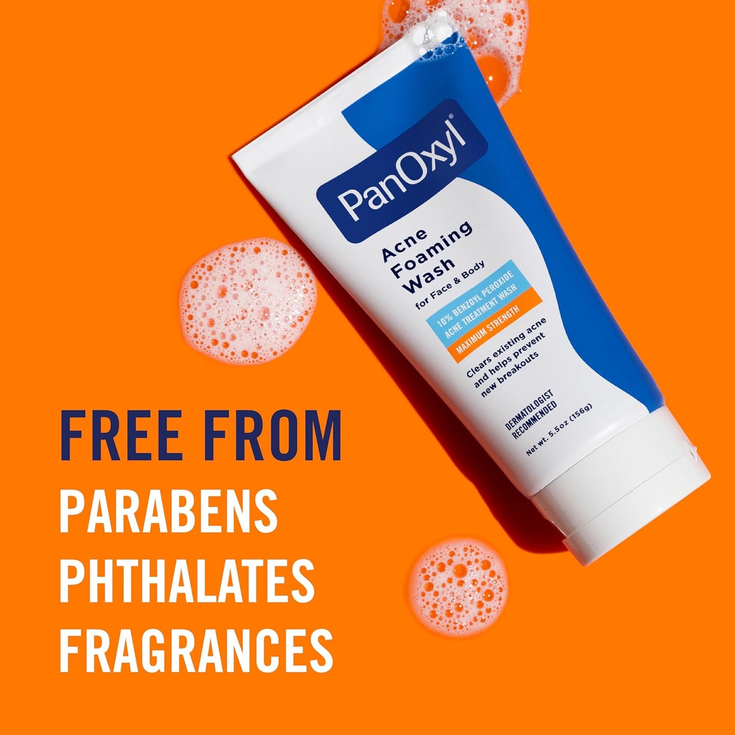 PanOxyl Acne Creamy Wash Peroxyde de Benzoyle 10%