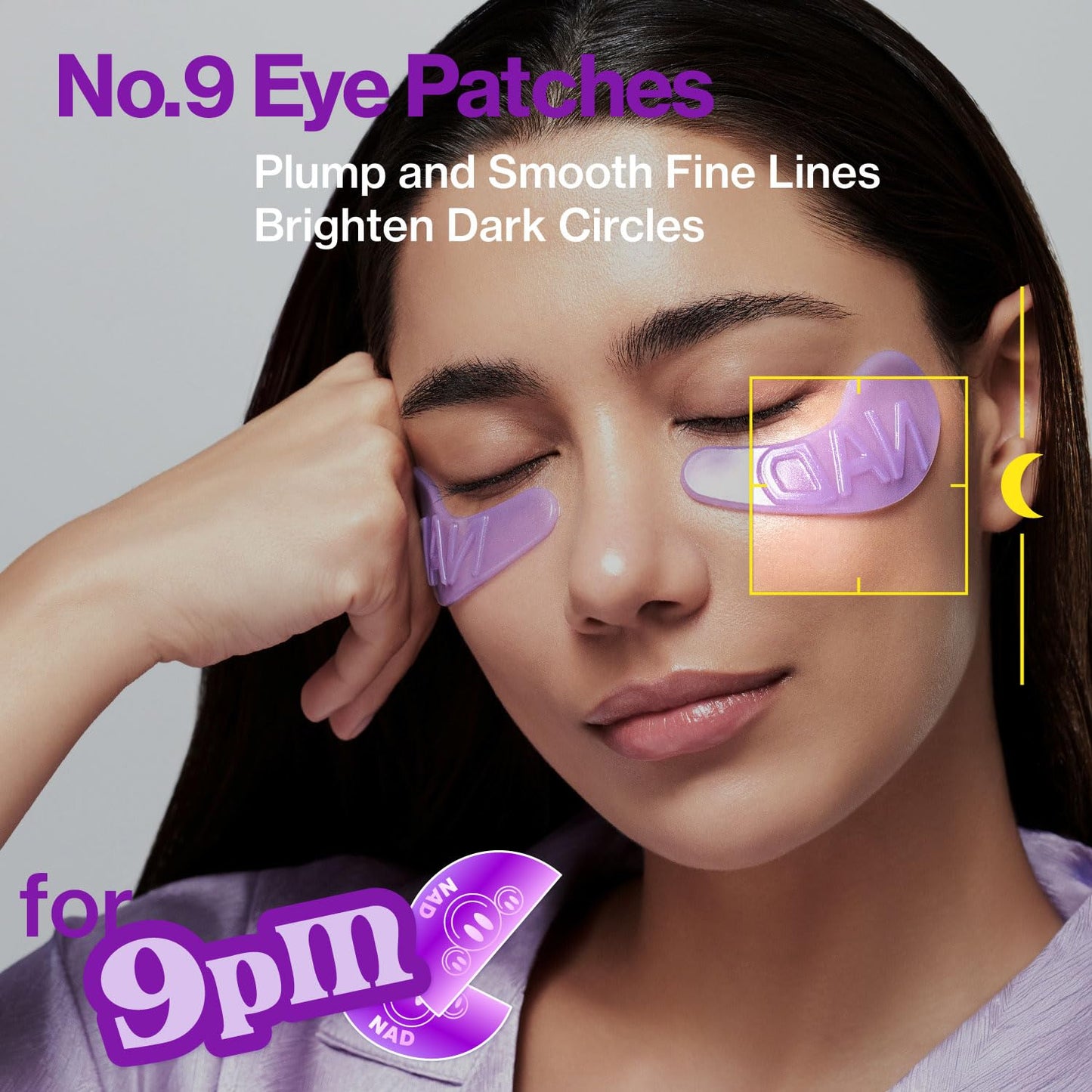 numbuzin - No.9 NAD+ Collagen Under Eye Patches