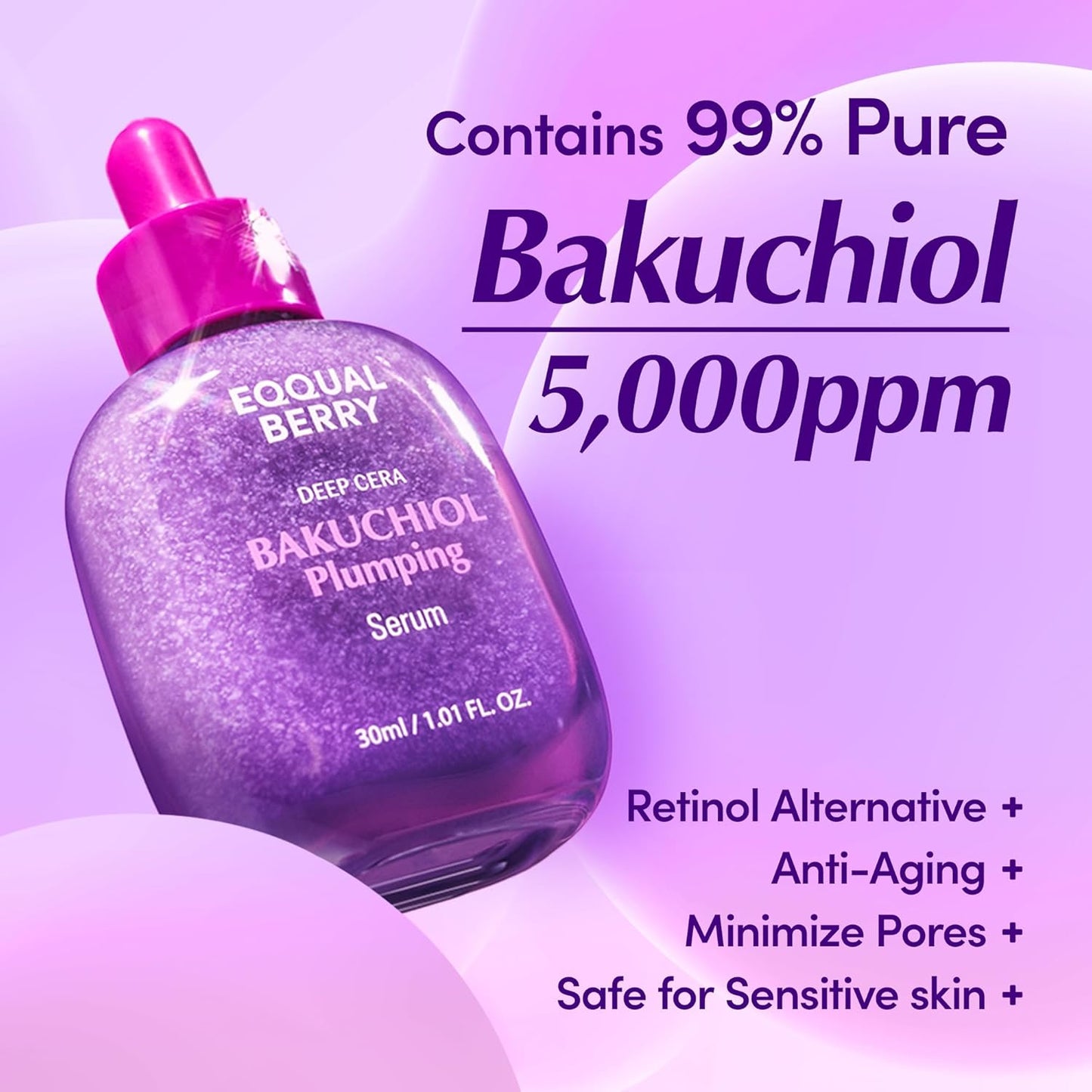 EQQUALBERRY - Bakuchiol Plumping Capsule Cream