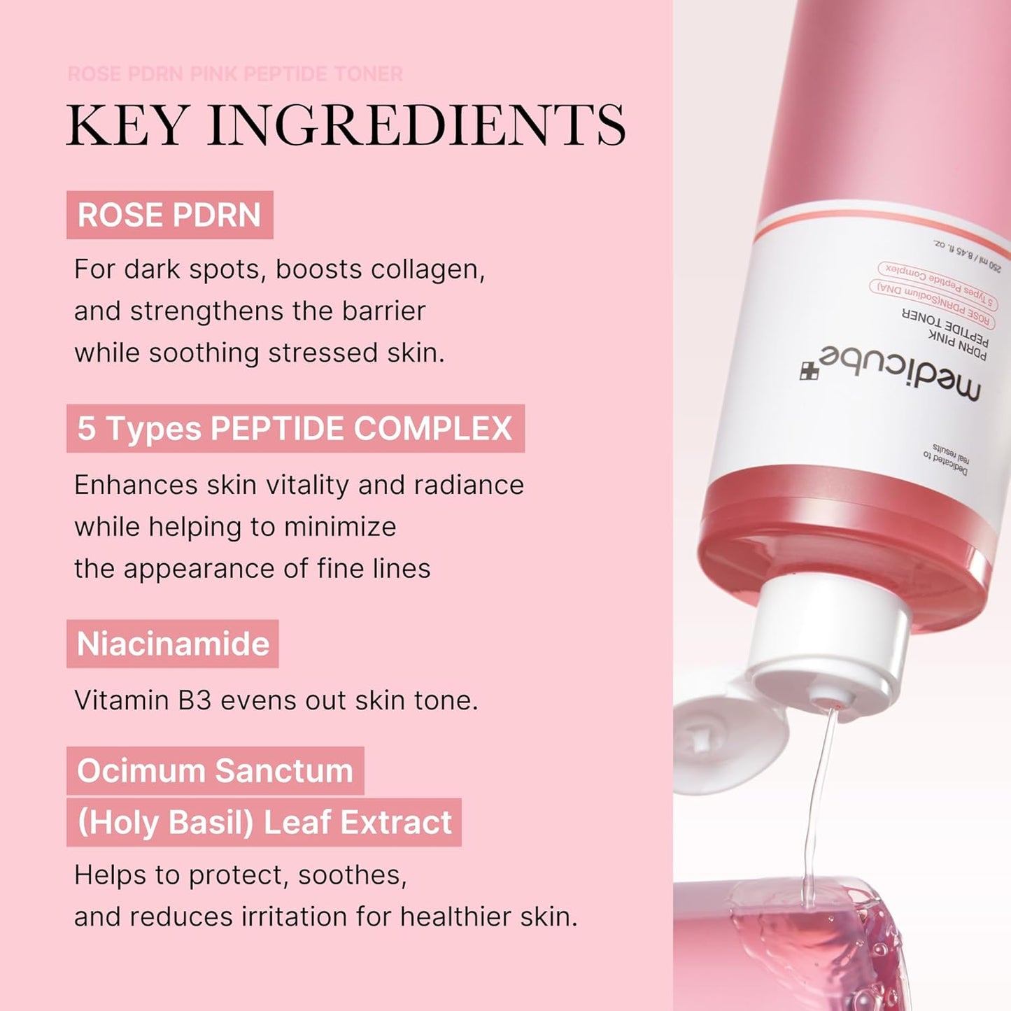 medicube - PDRN Pink Cica Soothing Toner