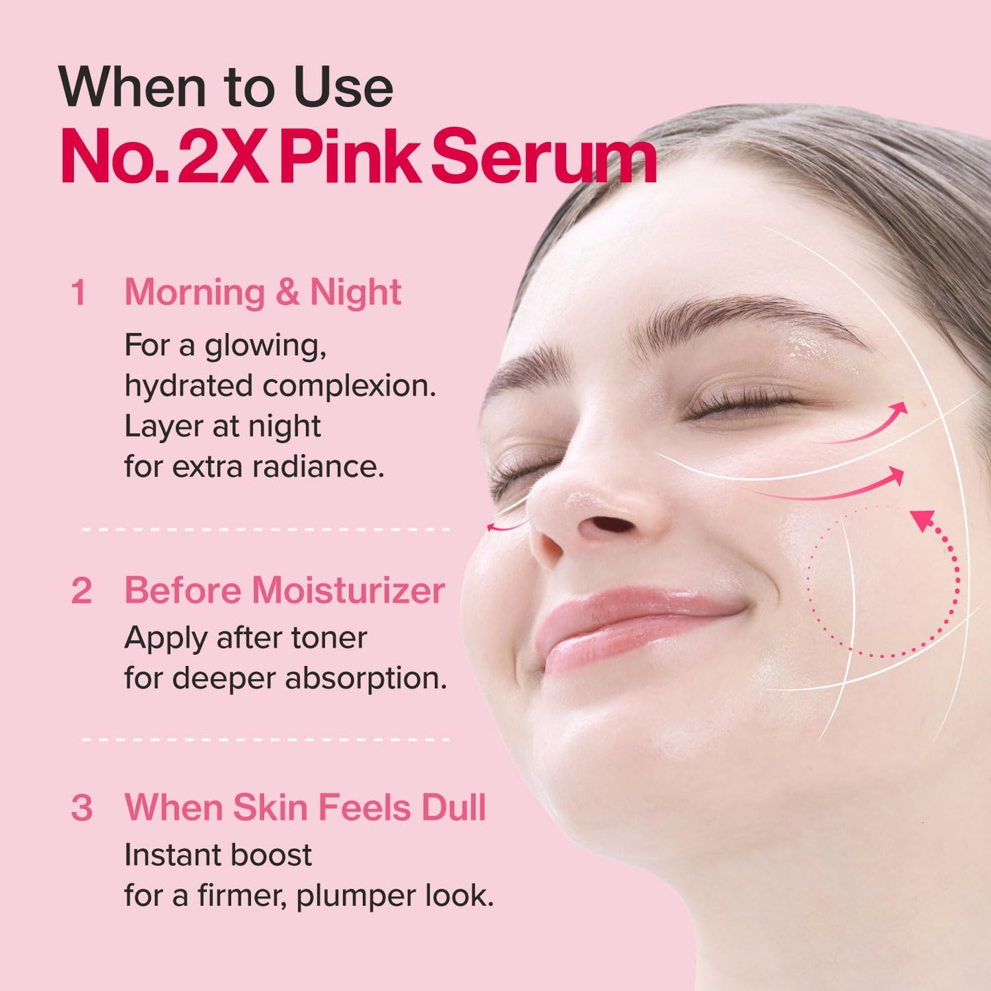 numbuzin - No.2 Rose PDRN Collagen 2X Plumping Serum