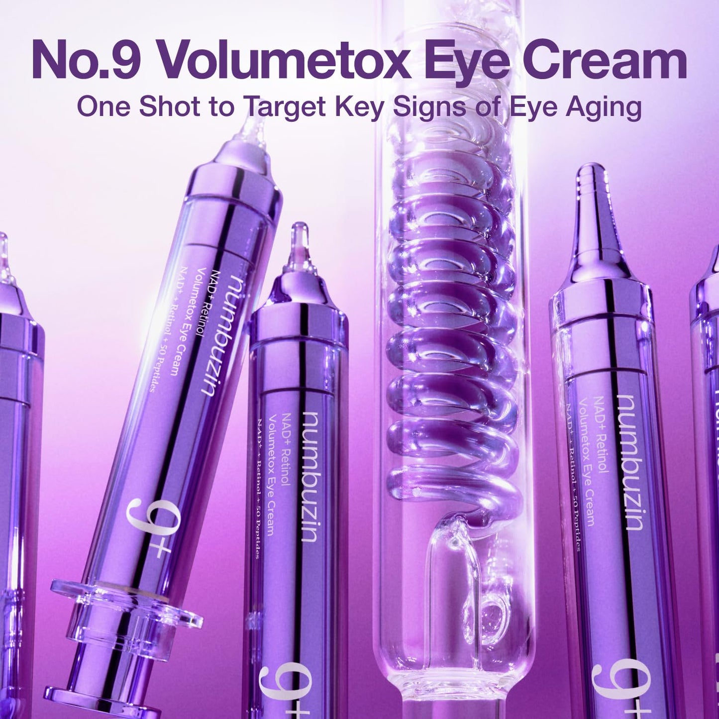 numbuzin - No.9 NAD+ Retinol Volumetox Eye Cream