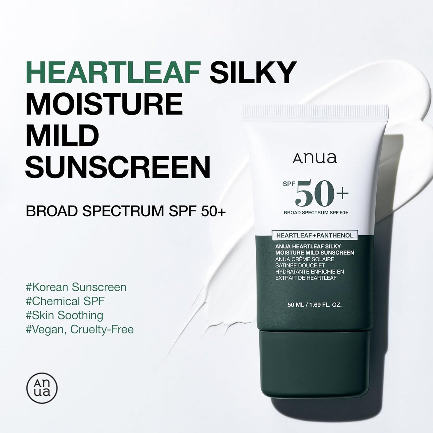 Anua - Crème Solaire Hydratante