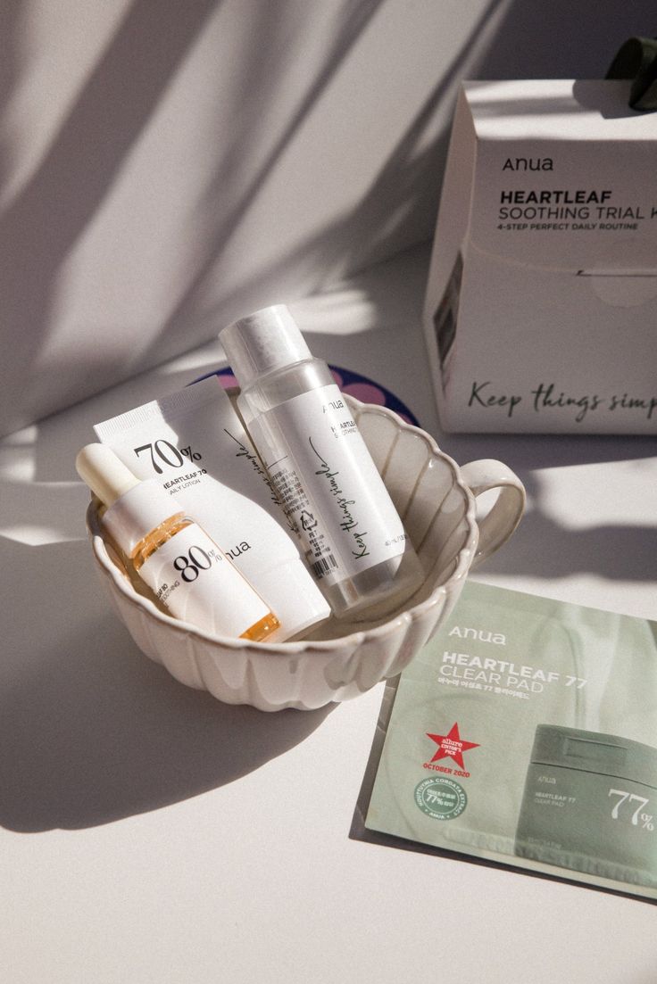 Anua - Heartleaf Soothing Trial Kit (4 produits)