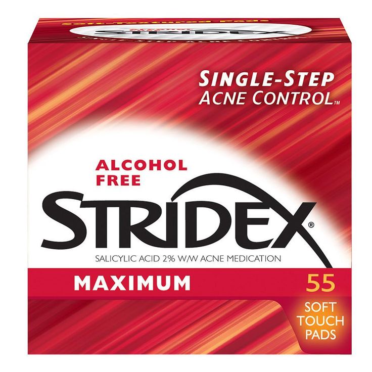 STRIDEX - Maximum 2% Salicylic Acid Soft Touch Pads