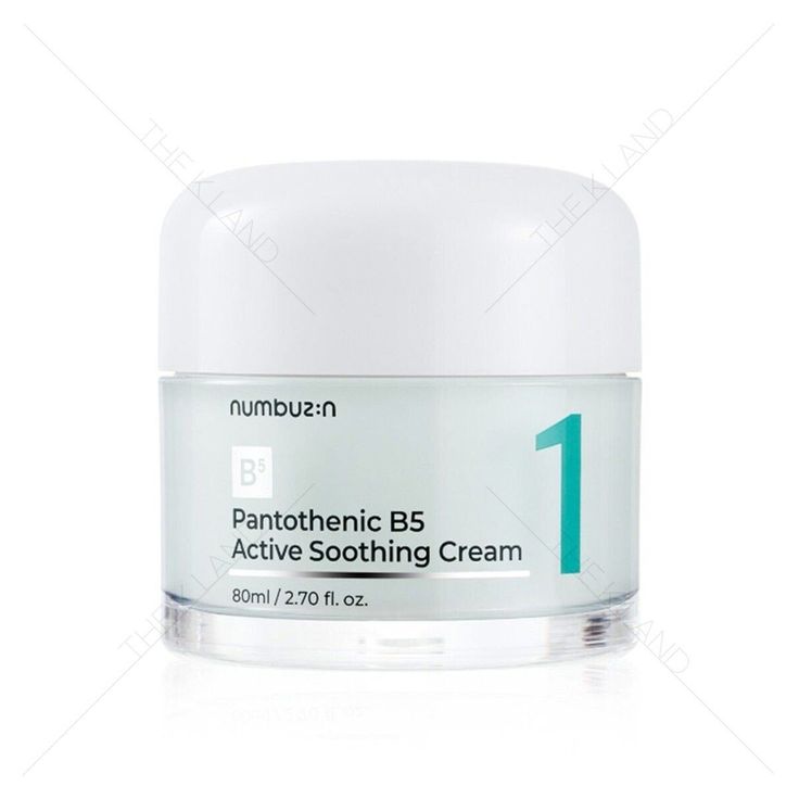 numbuzin - No.1 Pantothenic B5 Active Soothing Cream - Crème apaisante