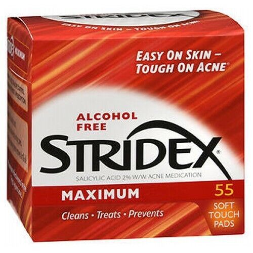 STRIDEX - Maximum 2% Salicylic Acid Soft Touch Pads