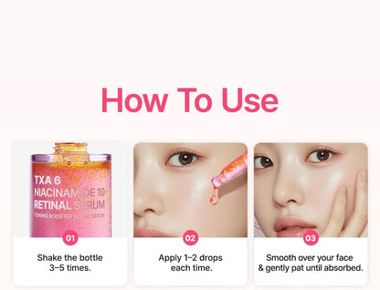 Purito SEOUL - TXA 6 Niacinamide 10 Retinal Serum