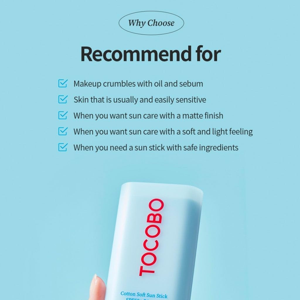 TOCOBO - Cotton Soft Sun Stick