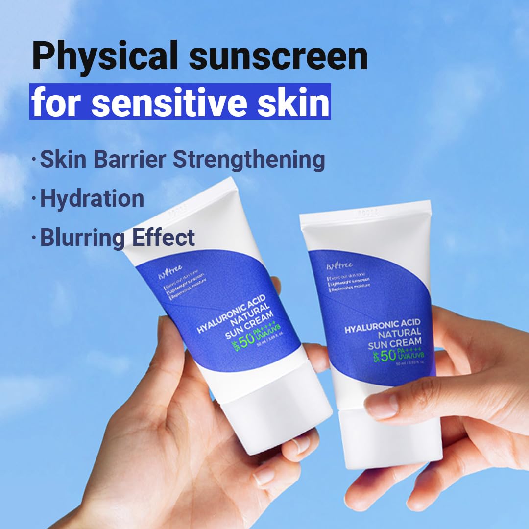 Isntree - Hyaluronic Acid Natural Sun Cream spf50++