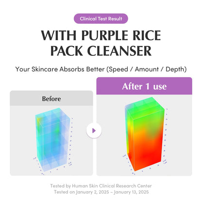 EQQUALBERRY - Purple Rice Pore Purifying Pack Cleanser