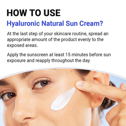 Isntree - Hyaluronic Acid Natural Sun Cream spf50++
