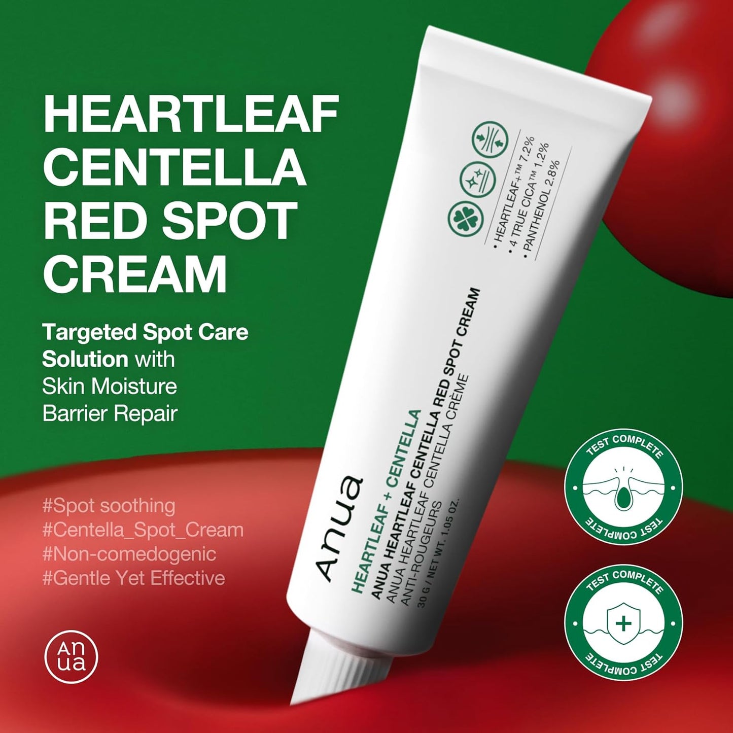 Anua - Heartleaf Centella Red Spot Cream