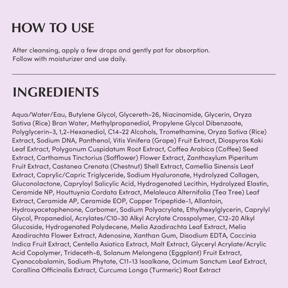 EQQUALBERRY - Purple PDRN Pore Minimizing Serum