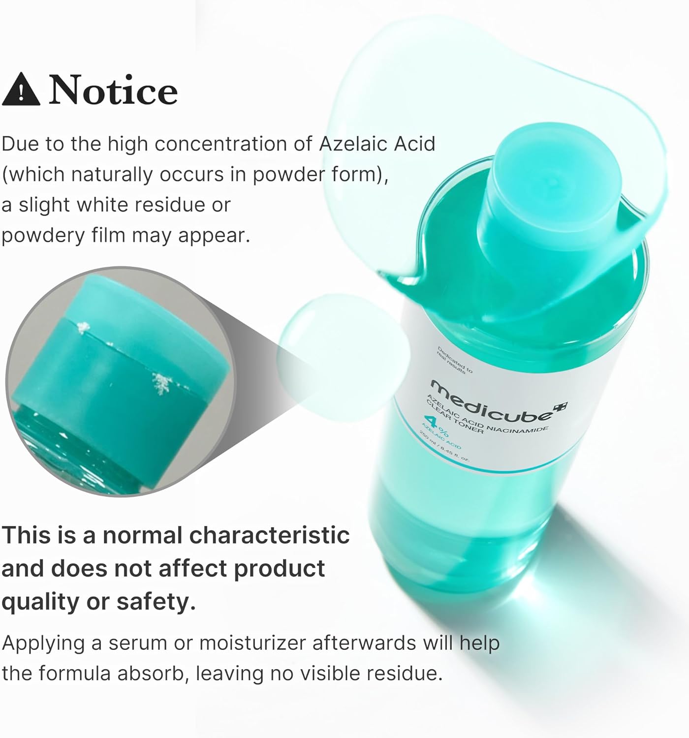medicube - Azelaic Acid Niacinamide Clear Toner