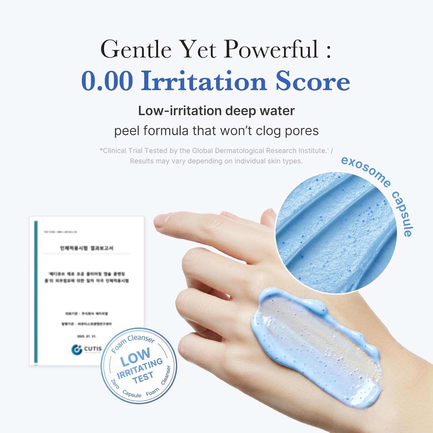 medicube - Zero Pore SA Clear Capsule Cleansing Foam