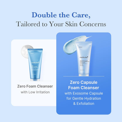 medicube - Zero Pore SA Clear Capsule Cleansing Foam