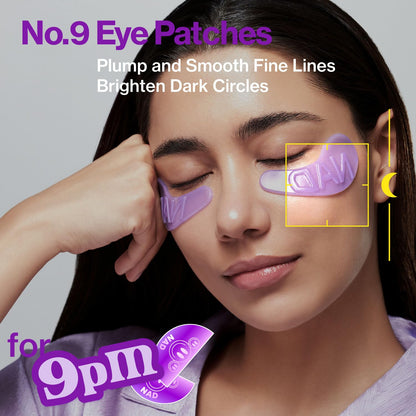 numbuzin - No.9 NAD+ Collagen Under Eye Patches