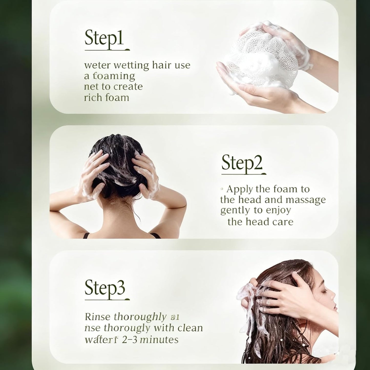 Green Soap Shampoo