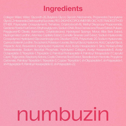 numbuzin - No.2 Rose PDRN Collagen 2X Plumping Serum