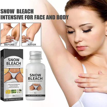 snow bleach intense  for face and body