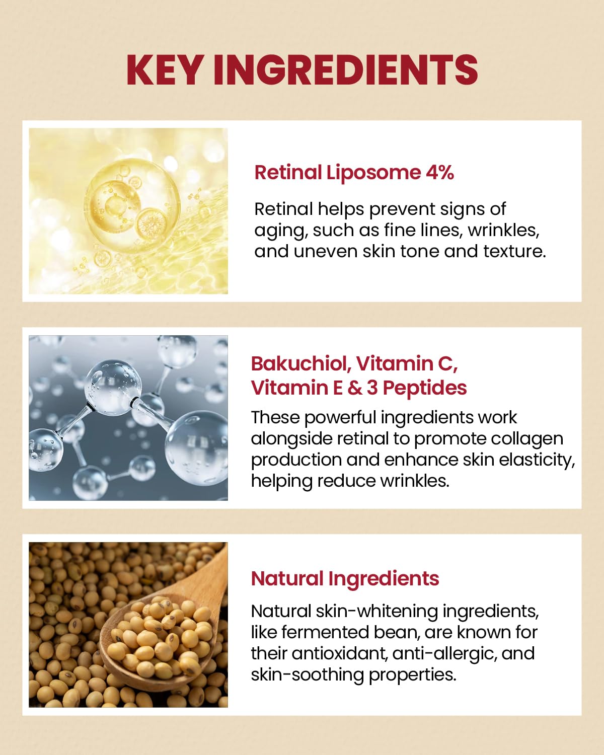 KSECRET - SEOUL 1988 Eye Cream : Retinal Liposome 4% + Fermented Bean