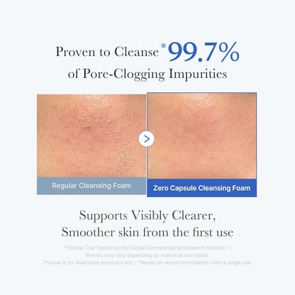 medicube - Zero Pore SA Clear Capsule Cleansing Foam