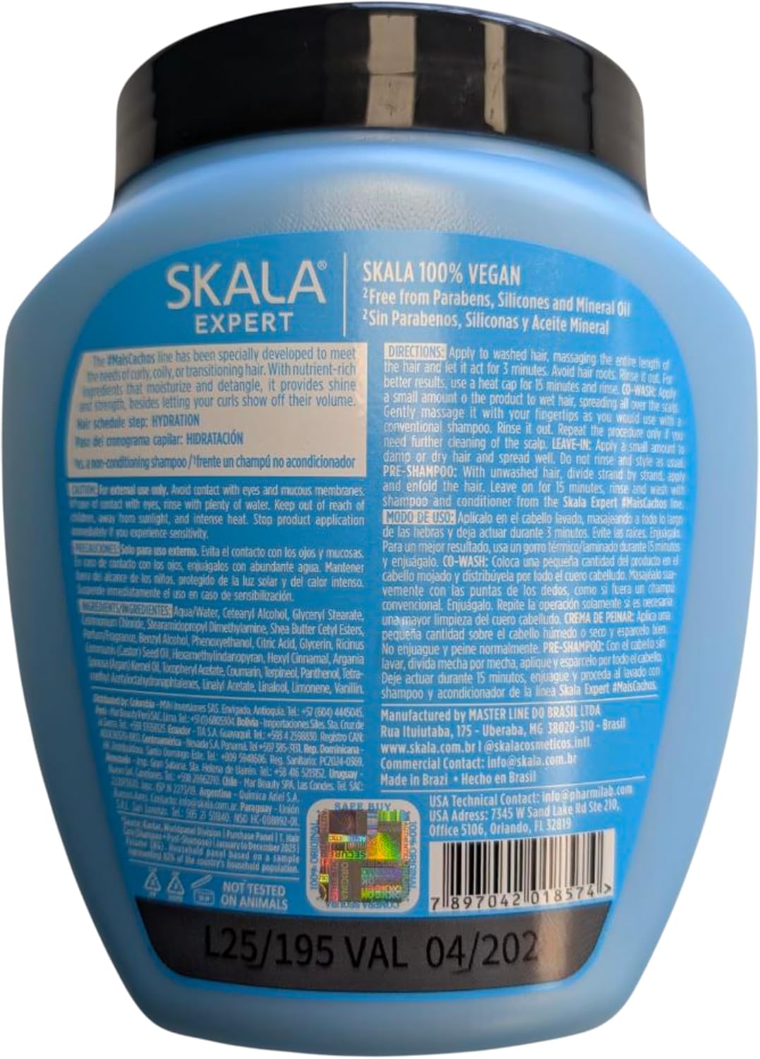 SKALA EXPERT- Masque/Après-Shampooing/Crème Coiffante