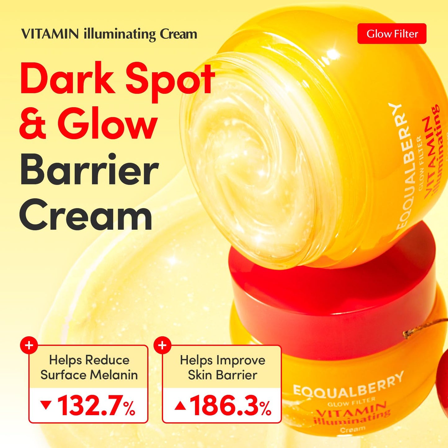 EQQUALBERRY - Vitamin Illuminating Cream