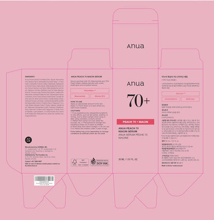 Anua - Peach 70 Niacin Serum