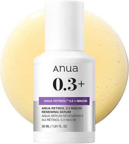 Anua - Retinol 0.3% + Niacin Renewing Serum