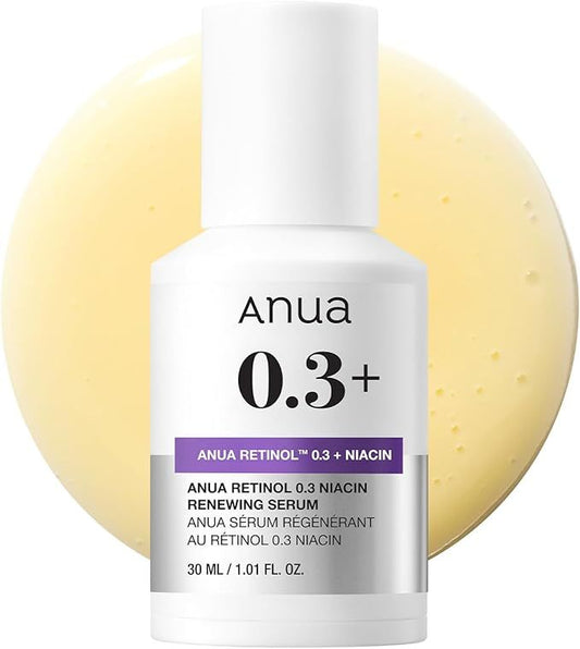 Anua - Retinol 0.3% + Niacin Renewing Serum