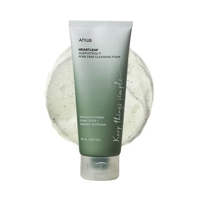 Anua heartleaf cleansing foam