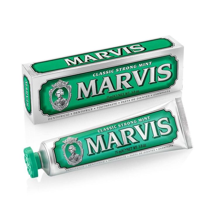 marvis classic strong mint dentifrice