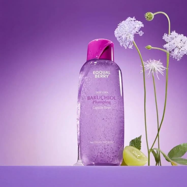 EQQUALBERRY - Bakuchiol Plumping Capsule Toner