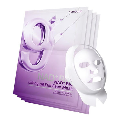 numbuzin - No.9 NAD Bio Lifting-sil Full Face Mask Set