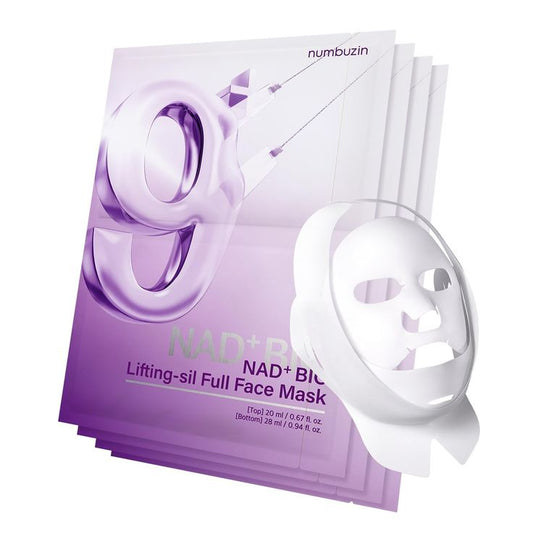 numbuzin - No.9 NAD Bio Lifting-sil Full Face Mask Set