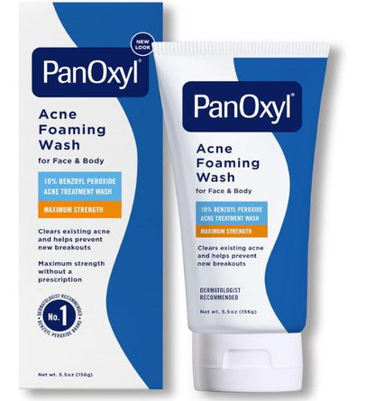 PanOxyl Acne Creamy Wash Peroxyde de Benzoyle 10%