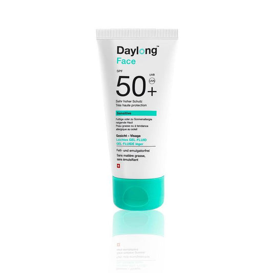 Daylong Sensitive Face Gel-fluide SPF 50+